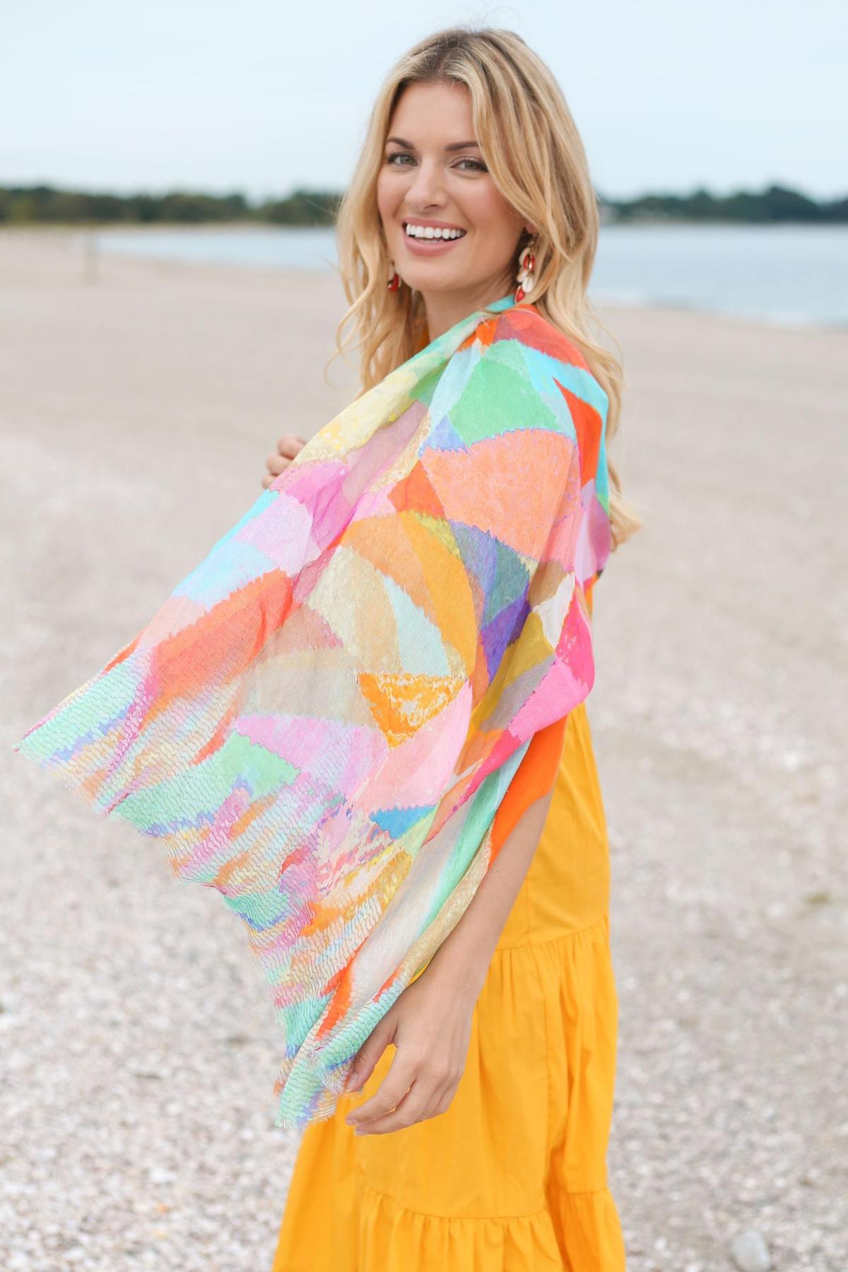 7 Ways To Style Your Summer Scarf 